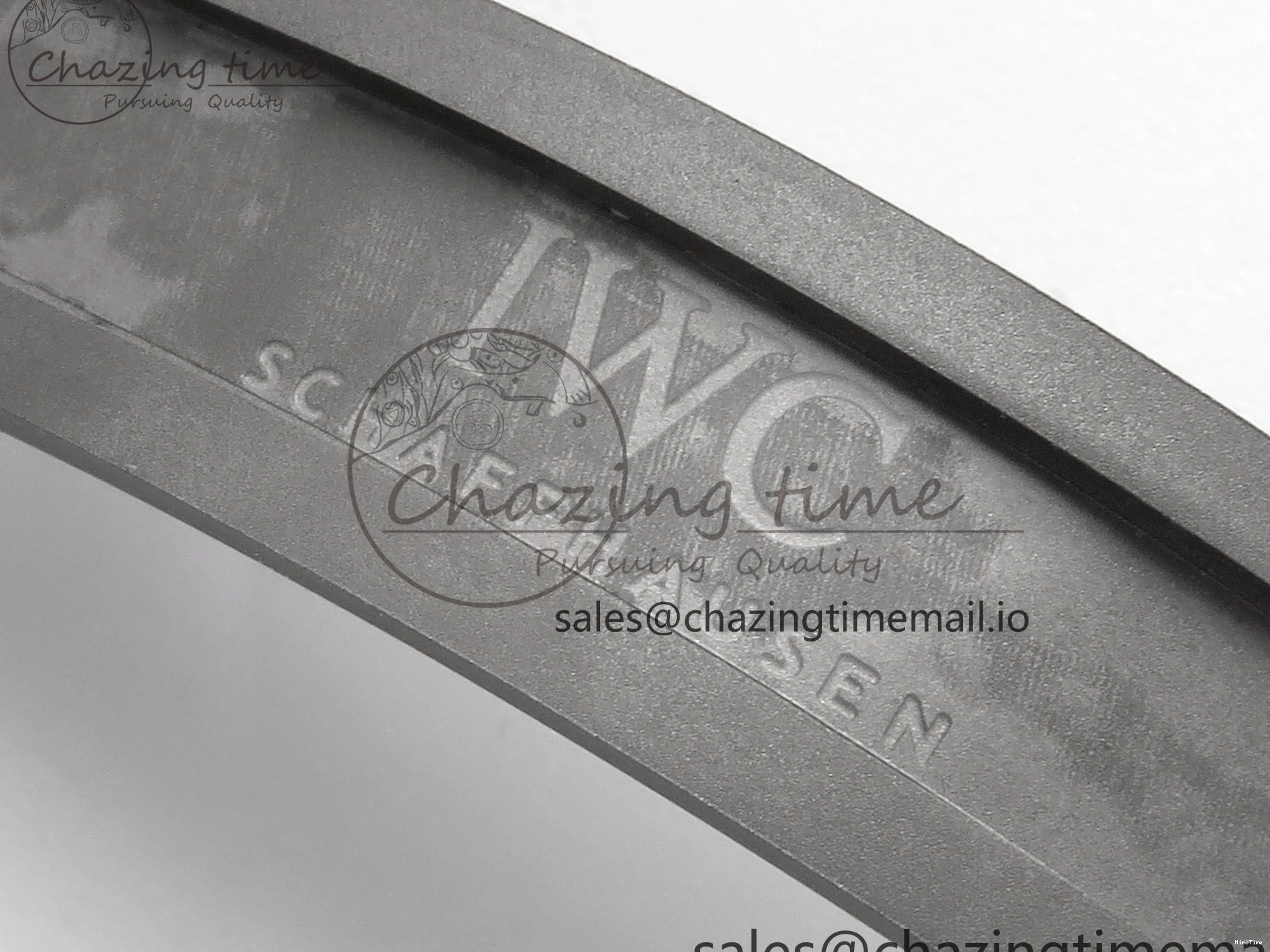 MIROTIME 1229 Durable Pilot Top Gun IW326901 M+F 1:1 Best Edition Black Dial on Black Nylon Strap MY 7003